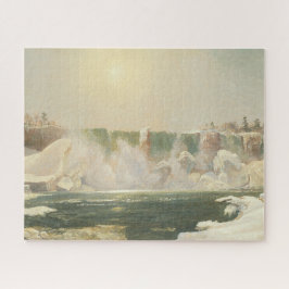 Niagarafälle im Winter (Eis im Wasser) Puzzle