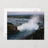 Niagarafälle: Kanadische Horseshoe Falls (Luftwaff Postkarte (Vorne/Hinten)