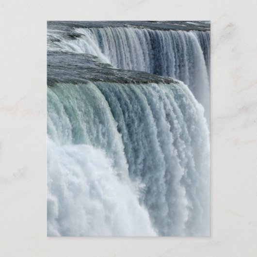 Niagarafälle - Nah Postkarte (Vorderseite)