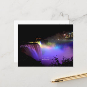 Niagarafälle, Tanzlichter, Postkarte