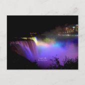 Niagarafälle, Tanzlichter, Postkarte (Vorderseite)