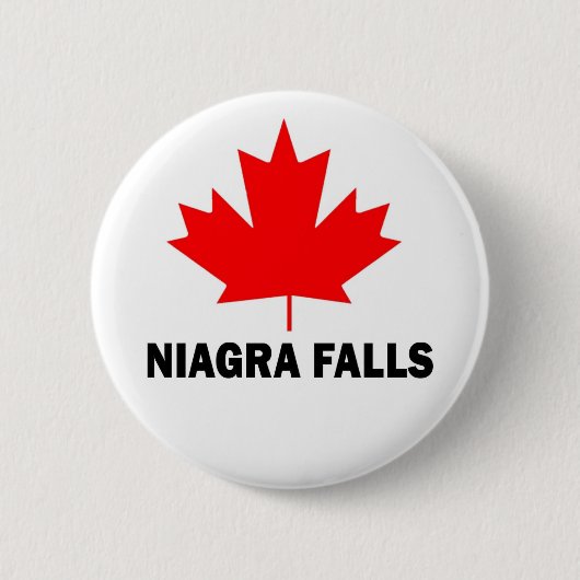 Niagra Fälle Button (Vorderseite)
