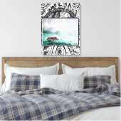Niagra Falls auf der guten Seite Leinwanddruck (Insitu (Schlafzimmer))