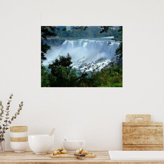 Niagra Falls Canvas Poster (Küche)