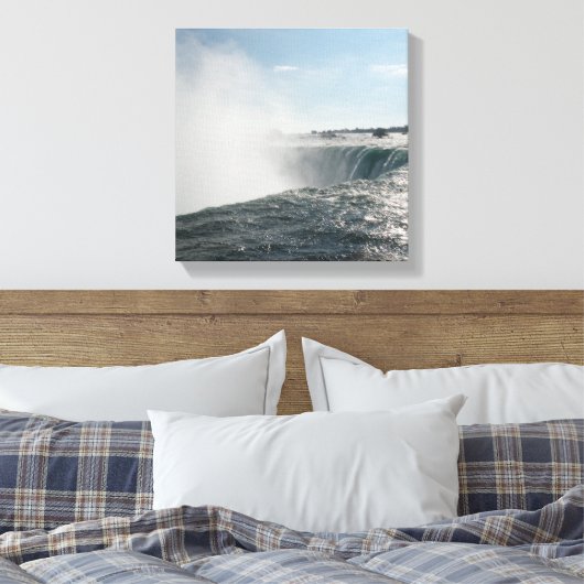 Niagra Falls Leinwand (Insitu (Schlafzimmer))
