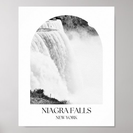 Niagra Falls New York Arch Foto Print Poster (Vorne)