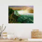 Niagra Falls von Bierstadt Poster (Küche)