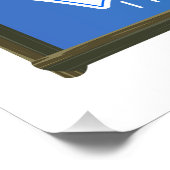 Nias Island Indonesia Reiseplan Poster (Ecke)