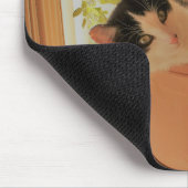 Nibbler ist Catnipping Mousepad (Ecke)