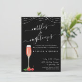 Nibbles Nightcapes Budget Paare Dusche Einladung (Stehend Vorderseite)