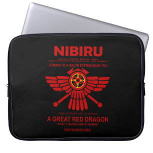 Nibiru - Planet des Kreuzes Laptopschutzhülle