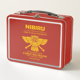 Nibiru - Planet des Kreuzes Metall Brotdose