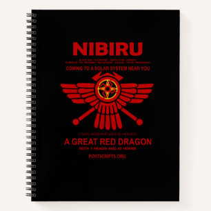 Nibiru - Planet des Kreuzes Notizblock