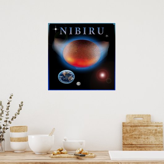 Nibiru-Poster Poster (Küche)