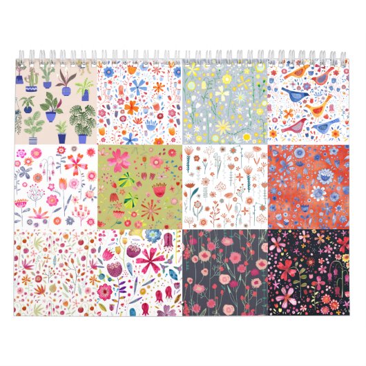 Nic Squirrell Blumenbilder Kalender (Titelbild)