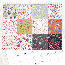 Nic Squirrell Blumenbilder Kalender