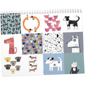 Nic Squirrell Katzen und Hunde Kalender