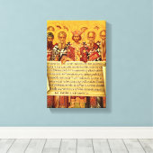 Nicaenum Graecum Leinwanddruck (Insitu (Holzboden))