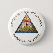 Nicaragua country flag symbol emblem coat arms emb button (Vorderseite)