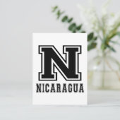Nicaragua Designs Postkarte (Stehend Vorderseite)