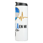 Nicaragua En mi Corazon Nicaraguan Pride Thermosbecher (Nach rechts gedreht)