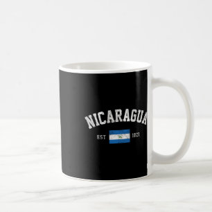 Nicaragua Est. 1821 Nicaraguanische Flagge Unabhän Kaffeetasse
