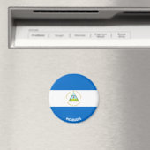 Nicaragua Flag Charming Patriotic Magnet (In Situ (Geschirrspüler))