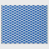 Nicaragua Flag Honeycomb Wrapping Paper Geschenkpapier (Flach)