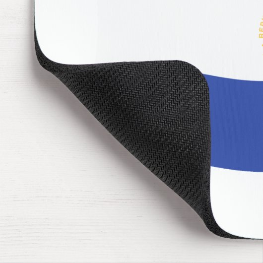 Nicaragua Flag Mousepad (Ecke)