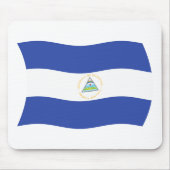 Nicaragua Flag Mousepad (Vorne)