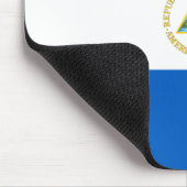 Nicaragua Flag Mousepad (Ecke)