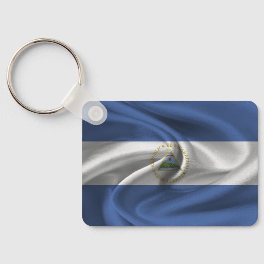 Nicaragua Flag Schlüsselanhänger (Rückseite)