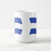 Nicaragua Flag-Tasse Kaffeetasse (Mittel)