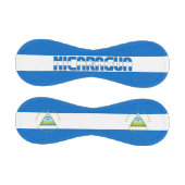Nicaragua Flag und Wappen Patriotisch Baseball (Paneele)