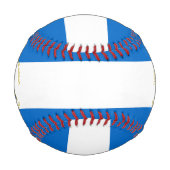 Nicaragua Flag und Wappen Patriotisch Baseball (Rückseite)