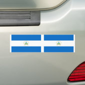 Nicaragua-Flagge Autoaufkleber (Auf Auto)