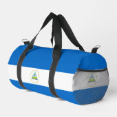 Nicaragua-Flagge Duffle Bag (Rechte Ecke)