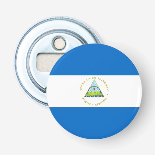 Nicaragua-Flagge Flaschenöffner (Vorderseite)