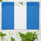 Nicaragua-Flagge Geschirrtuch (Gefaltet)