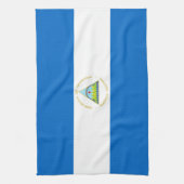 Nicaragua-Flagge Geschirrtuch (Vertikal)