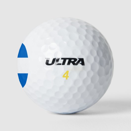 Nicaragua-Flagge Golfball (Logo)
