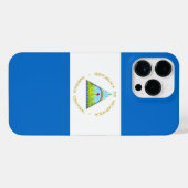 Nicaragua-Flagge iPhone Hülle (Rückseite (Horizontal))