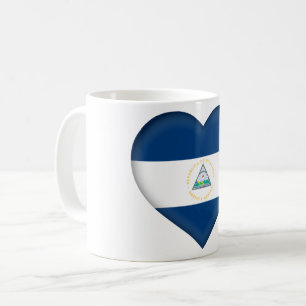 Nicaragua-Flagge Kaffeetasse