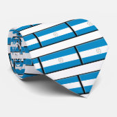 Nicaragua-Flagge Krawatte (Gerollt)