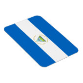 Nicaragua-Flagge Magnet (Rechte Seite)