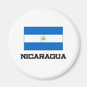 Nicaragua-Flagge Magnet