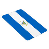 Nicaragua-Flagge Magnet (Rechte Seite)