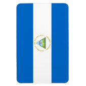 Nicaragua-Flagge Magnet (Vertikal)