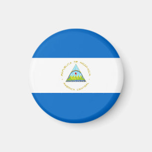Nicaragua-Flagge Magnet