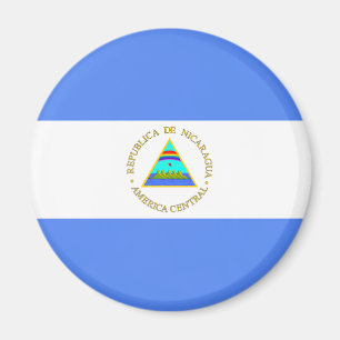 Nicaragua-Flagge Magnet